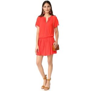 Joie Bryton Pleated Blouson Dress